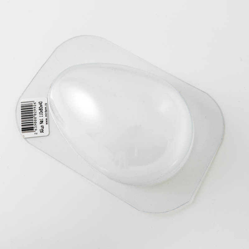 Форма пластиковая "Яйцо" 7×5×2,5 см