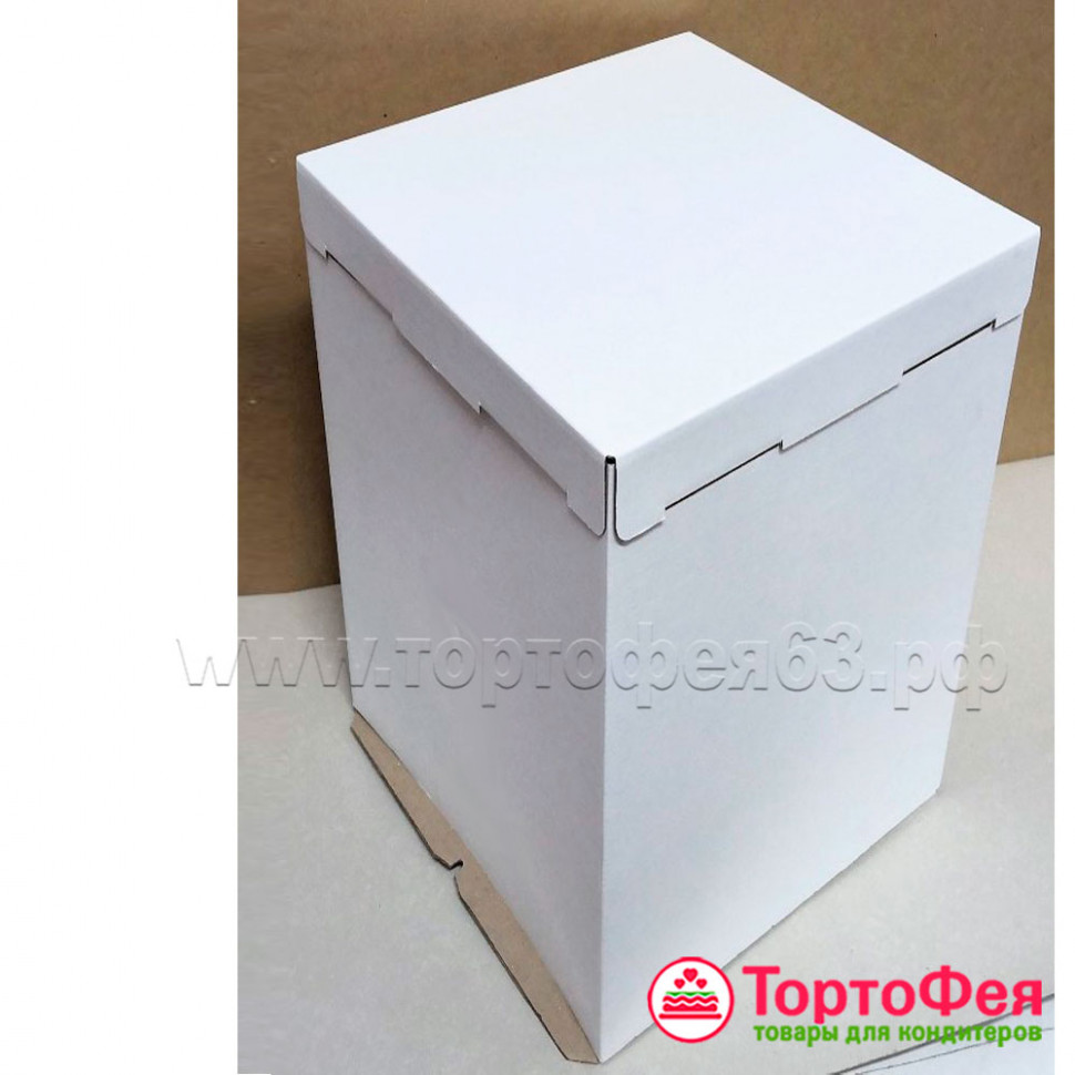 Коробка для торта 30х30х45 см