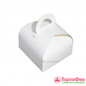 Коробочка с ручкой 10х10х10 см