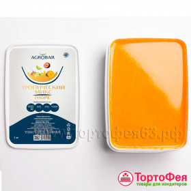 Пюре Тропический микс &quot;Agrobar&quot;, замороженное / 250 гр  