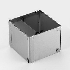 Форма разъемная квадратная 10-18 см (выс. 8,5 см)  