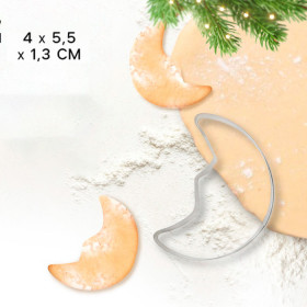 Вырубка &quot;Луна&quot; 5,5 см, металл