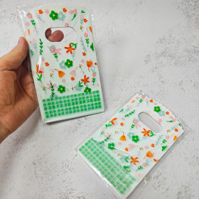 Пакетик-мини 9х15 см с ручкой &quot;Шебби&quot;