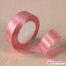 Лента атласная Пыльная роза 2 см, 22 м