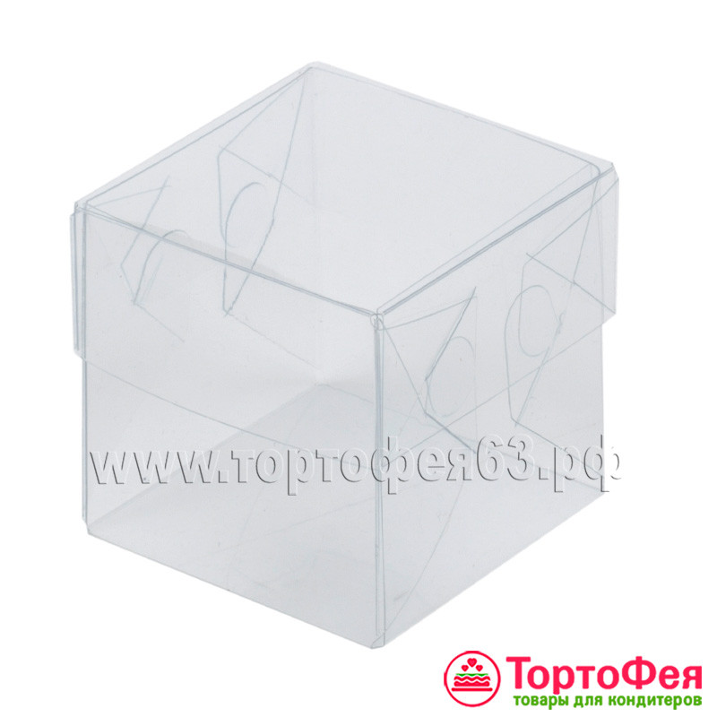 Коробочка прозрачная 10х10х10 см