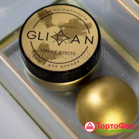 Плотный кандурин &quot;Темное золото&quot;, 10 г