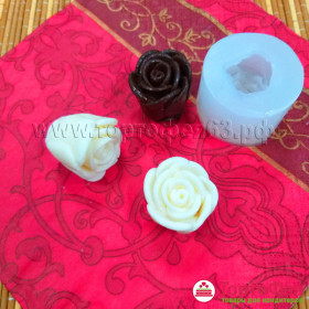 Молд силиконовый Роза мини 2,6 см