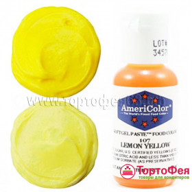  Краситель гелевый AmeriColor  LEMON YELLOW 