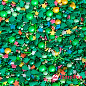 Посыпка микс &quot;Новогодняя суета&quot;, 20 гр