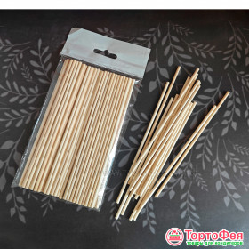 Палочки деревянные, 15 см, 10шт