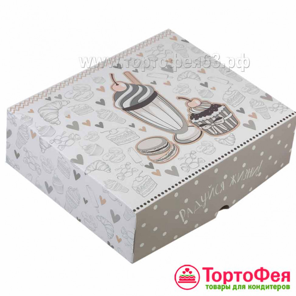 Коробка 20х17х6 см "Sweet"