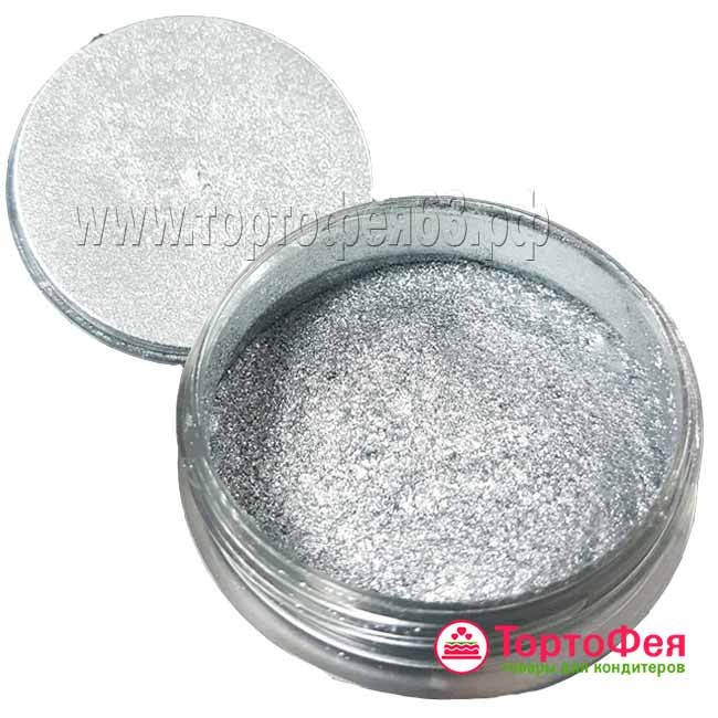 Плотный кандурин "Темное Серебро", 10 г