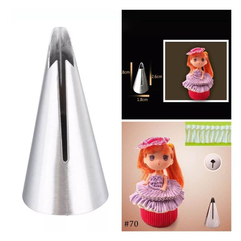 Насадка 080 "Рюша" (волна)