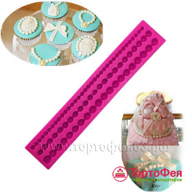 Молд Бусы 3 размера 30 см