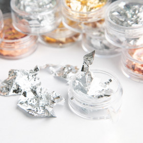 Декоративное серебро, хлопья