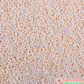 Посыпка шарики Белые 1-2 мм, 25 г