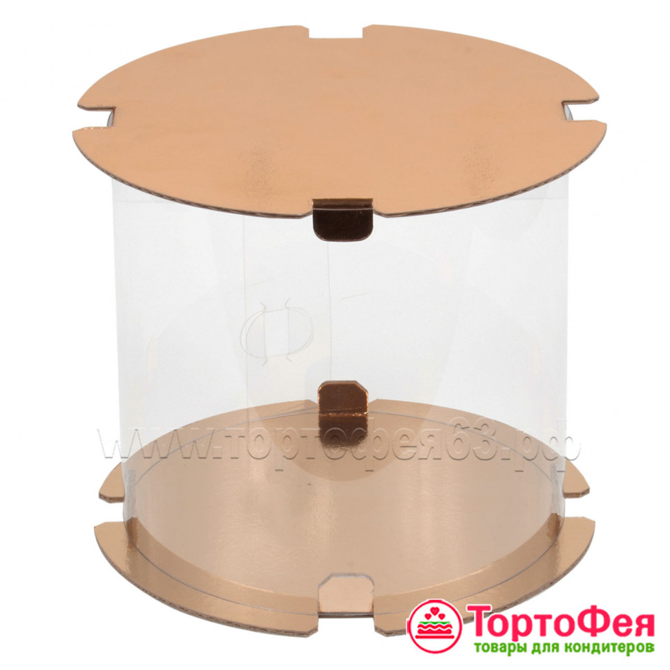 Коробка-тубус диаметр 25 см / высота 28 см, белая