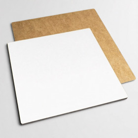 Подложка ЛХДФ (3мм) белая, 20х20 см 