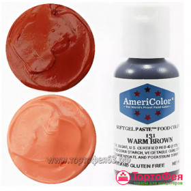 Краситель гелевый AmeriColor WARM BROWN