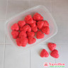 Декор из глазури Сердечки красные, 40 гр