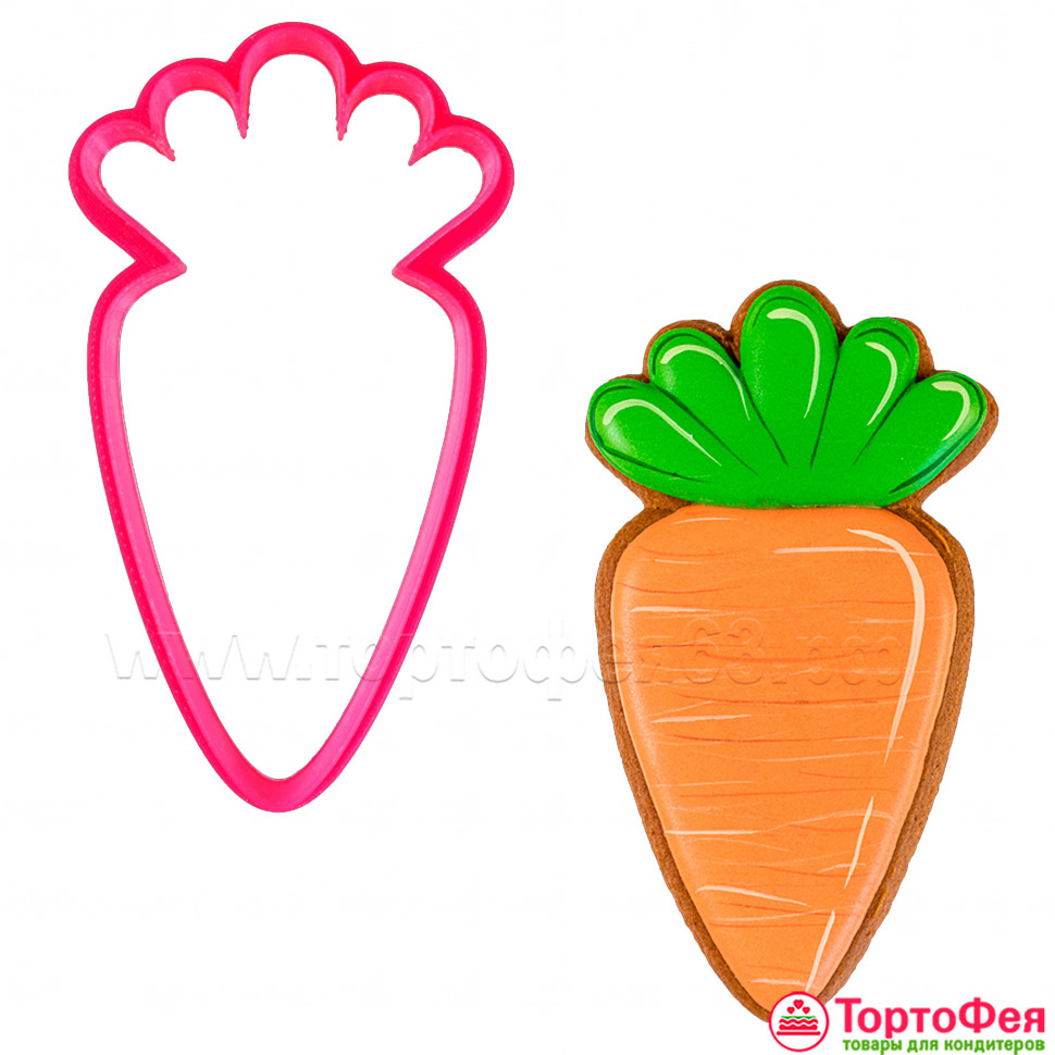 Вырубка "Морковка" ,11 см