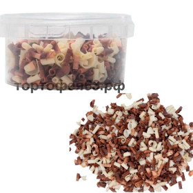 Завитки из темного и белого шоколада Blossoms White &amp; Dark, 40 г