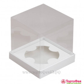 Коробка с прозрачным куполом 15х15х14 см