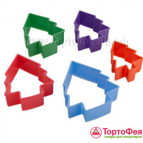 Вырубка &quot;Елка&quot;, набор 5 шт