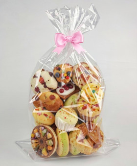 Пакеты 13,5*32 см с объемным дном / 10 шт