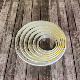 Набор вырубок &quot;Круги&quot; 6 шт, пластик