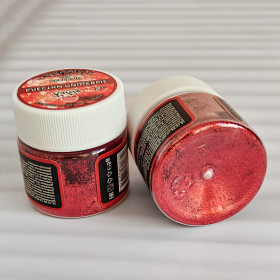 Блестки мелкодисперсные "Красные" Kafety, 5г  
