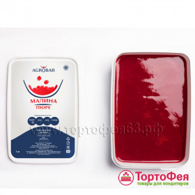 Пюре Малина &quot;Agrobar&quot;, замороженное / 250 гр  