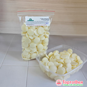 Глазурь кондитерская Белые диски (Master Martini), 100 гр