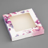 Коробка с откидной крышкой 19х19х3 см с "Прекрасный день"