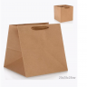 Пакет под торт 25 х 25 х 25 см, крафт