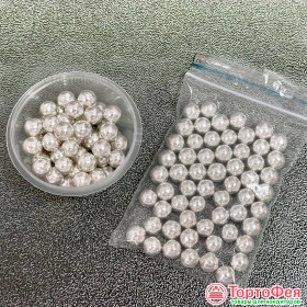 Посыпка сахарная шарики Серебряные 6 мм, 20 г