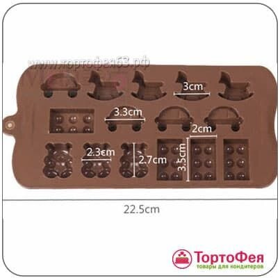 Форма силиконовая Детские игрушки