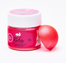 Кандурин плотный &quot;Kafety&quot;, Алый/ 5 г 