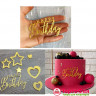 Декор из акрила «Happy Birthday Mylove»