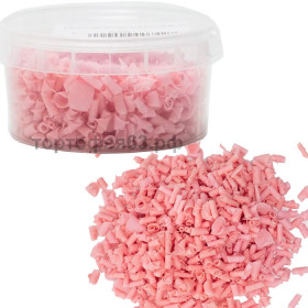 Завитки из клубничного шоколада Callebaut Blossoms Strawberry,  40 г