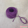 Шпагат джутовый Фиолетовый 2 мм, 5 м