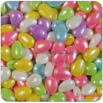 Посыпка микс "Яйца разноцветные объемные", 20 г