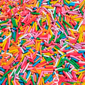 Посыпка микс "Вермишель разноцветная" / 25 г