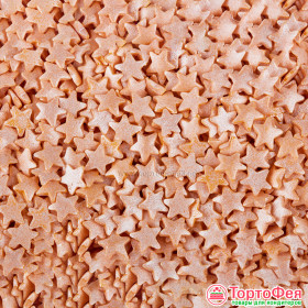 Посыпка Звезды золотые перламутр., 25 г