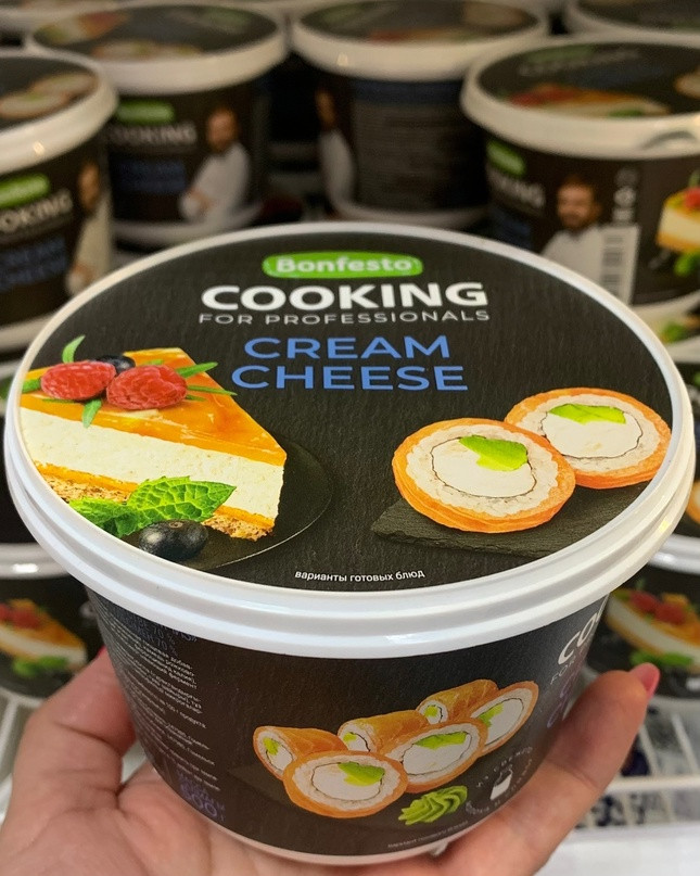 Сыр мягкий "CooKing Cream Cheese", 70%, 500 гр