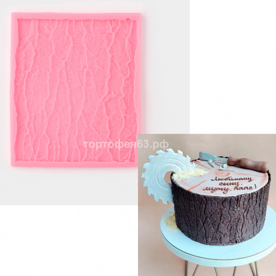 Молд Кора дерева 15х13 см