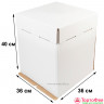 Коробка для торта 36х36х40 см 