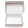 Коробка 19х13х7,5 см с окном, белая