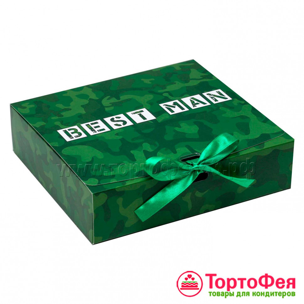 Коробка 16,5х12,5х5 см "Best Man"