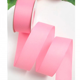 Лента матовая Розовая 4 см, 18 см